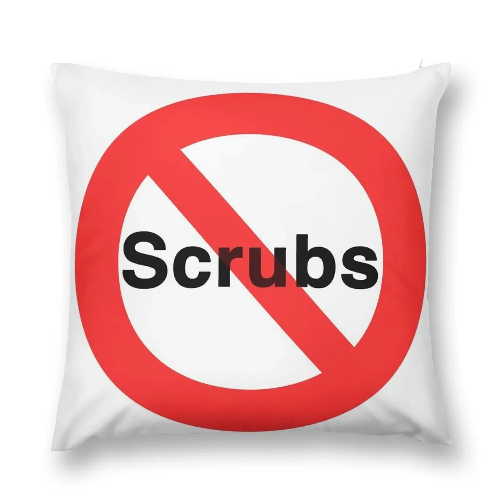 No/Scrubs Throw Pillow christmas cushions covers Luxury Sofa Cushions pillow