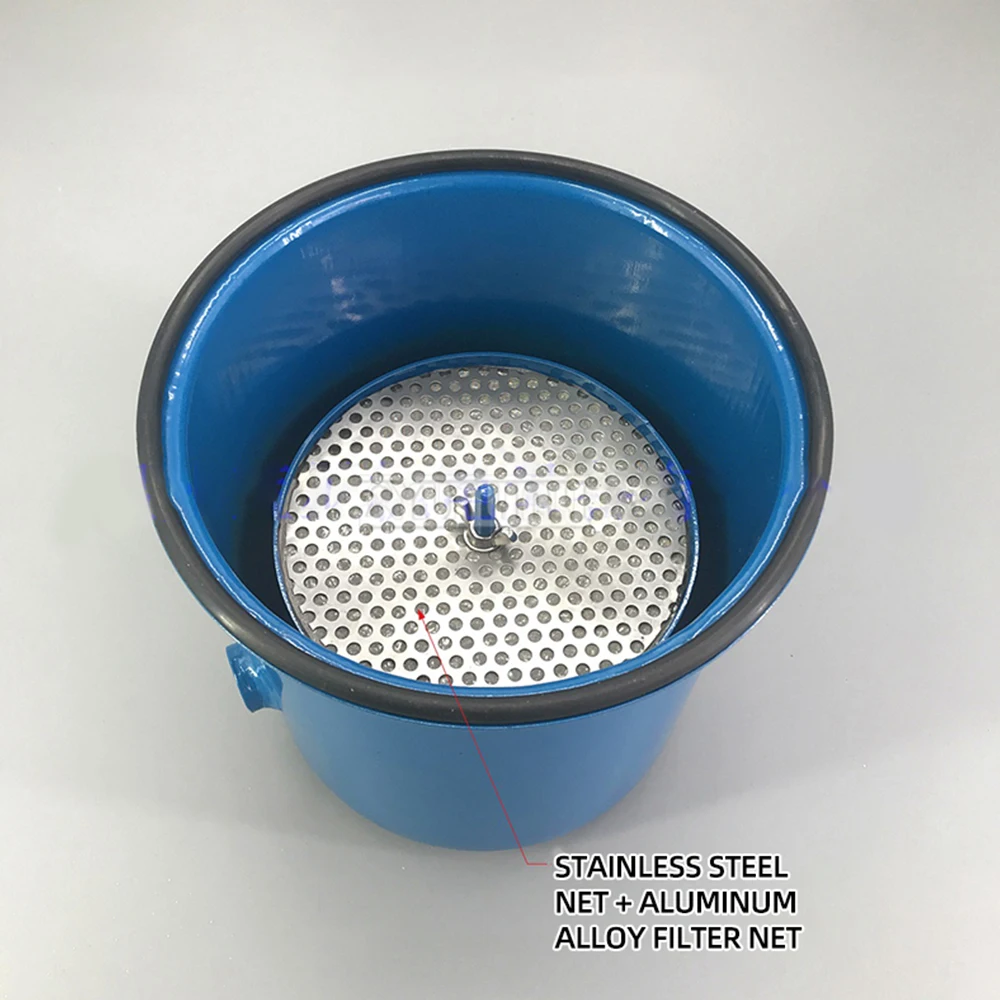 Vacuum pump water separator oil and water filter