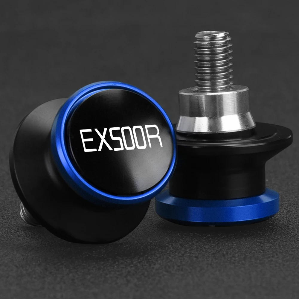 

FOR KAWASAKI EX500R EX 500R 1990~2009 2008 2007 2006 2005 2004 8MM Motorcycle Swingarm Spools Slider Stand Screws 2000 2002 2003