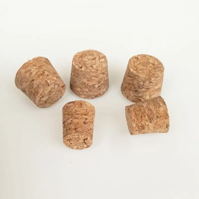 4pcs Cork Stoppers Wine Bottle Cork Cork Wooden Conical Cork Replacement All Kinds of Cork for Wine Beer Bottle Crafts