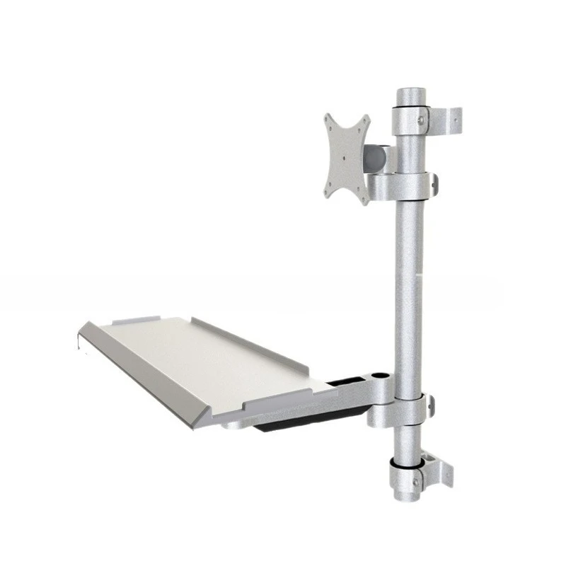 Wall display bracket Industrial electronic equipment hanger All-in-one machine Keyboard holder Screen control box rack