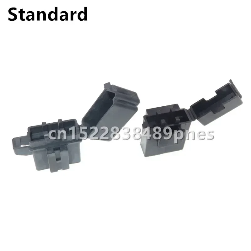 BX2017A BX2017D Wiring Harness Medium Automotive Fuse Holder with Crimp Terminal Black Lighter Frontal for Standard Fuses