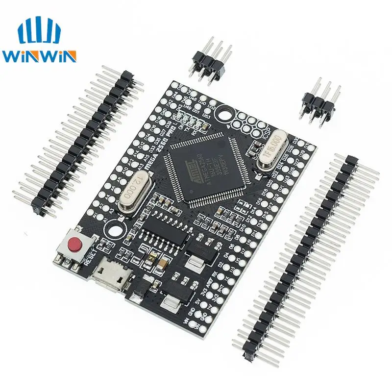 MEGA 2560 PRO Embed CH340G/ATMEGA2560-16AU Chip with male pinheaders Compatible for Arduino Mega2560