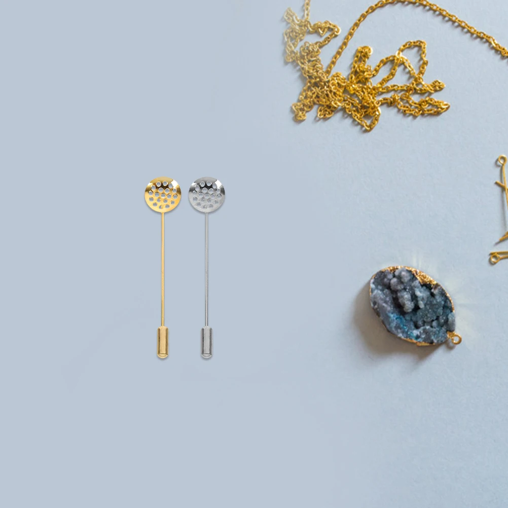 

20pcs Net Mesh Tray Straight Pin Round Brooch Pins For Wedding Corsage Diy Craft Jewelry Business Attire Lapel Holder