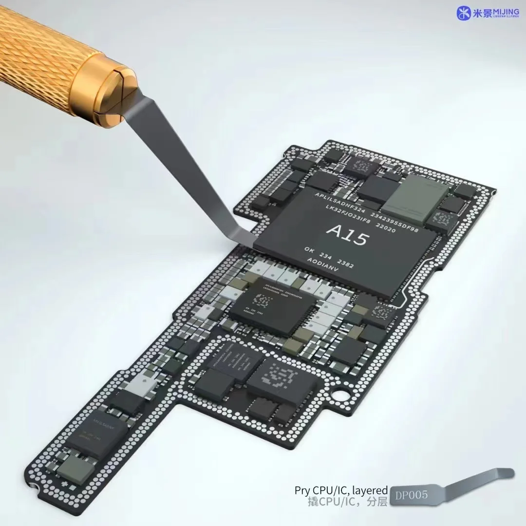 Mijing Phantom 3 IN 1 CPU del telefono cellulare smonta il coltello di manutenzione per iPhone NAND CHIP IC rimuovi la lama di rilavorazione della colla