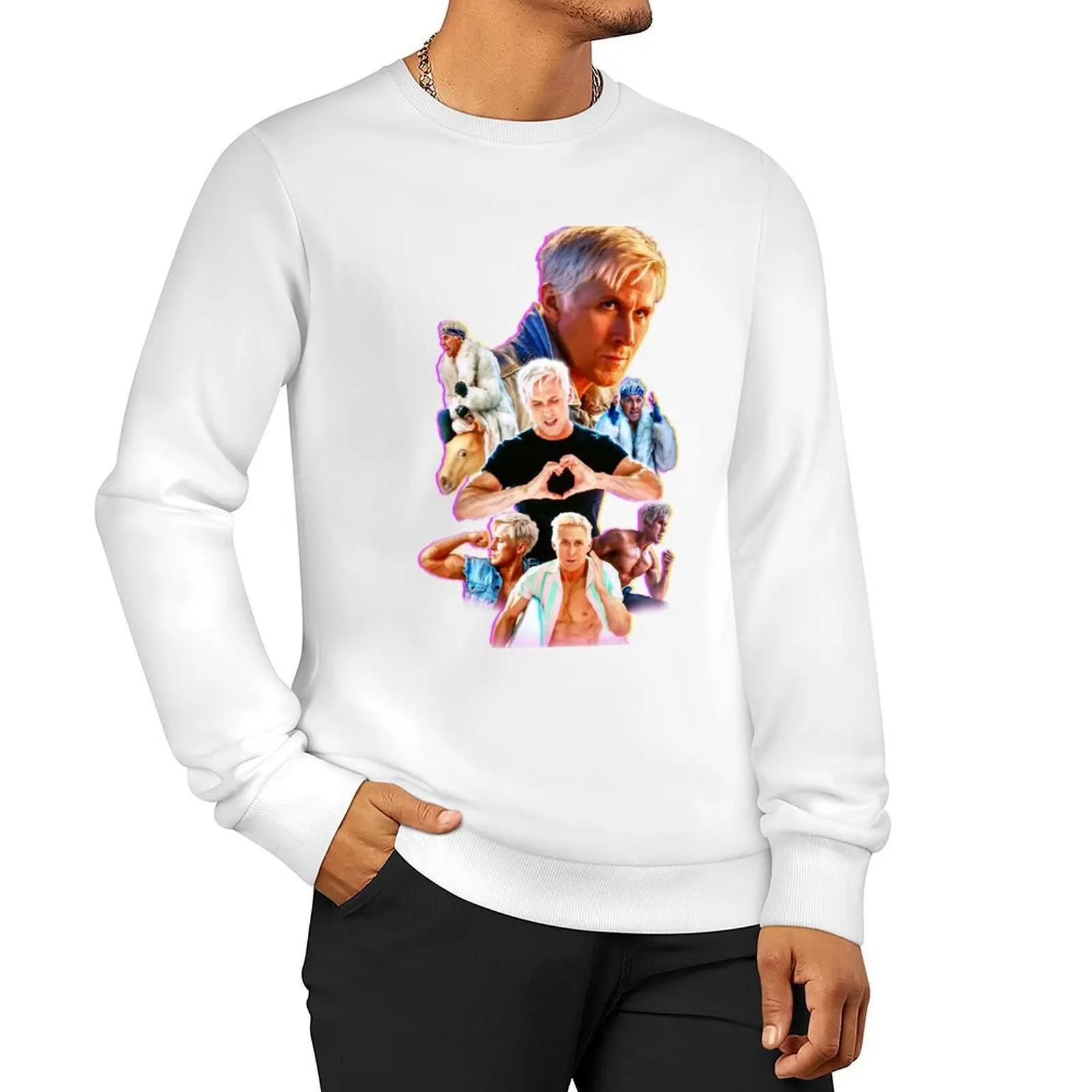 

Ryan Gosling Kenergy Sweatshirt autumn japanese style sweatshirt men