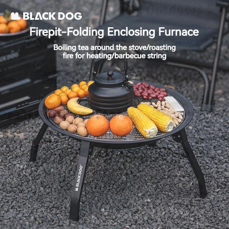 Naturehike-Blackdog Camping Folding Carbon Burner Stove Winter  Heating Safety Camping Supplies Outdoor Portable With Baking Net