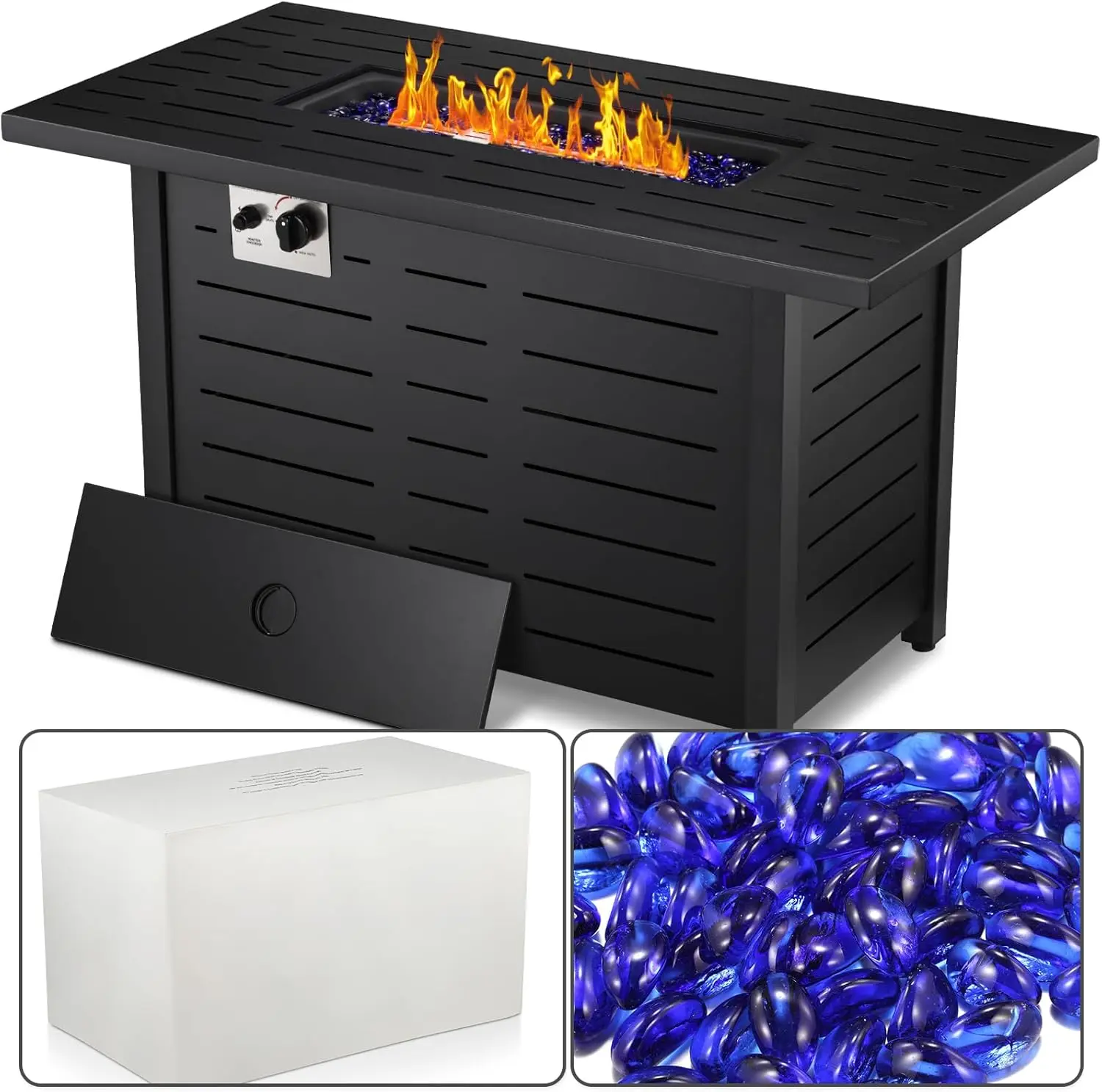 Propane Fire Pit Table, 42