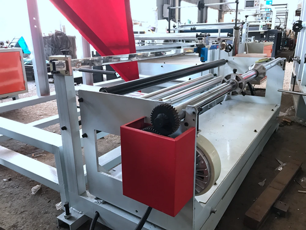 Hot Sale Triangle Film Folding Machine for PE LDPE HDPE Plastic Film Non-woven Fabric
