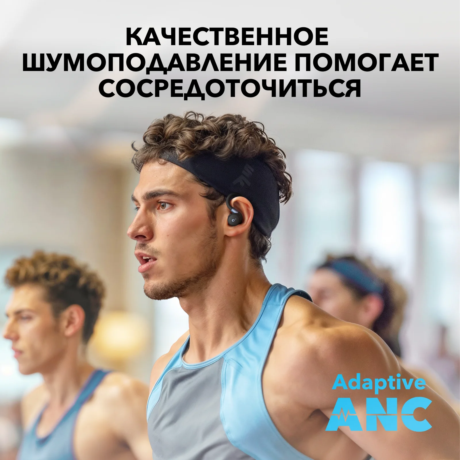 Soundcore Sport X20 Bluetooth Earbuds with Ear Hooks for Workouts
