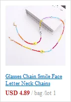 Einfache Rocailles Strang Halsband Mode Koreanische Kragen Charme Bunte Handgemachte Böhmen Halskette Frauen Strand Weibliche Schmuck – Detail 16