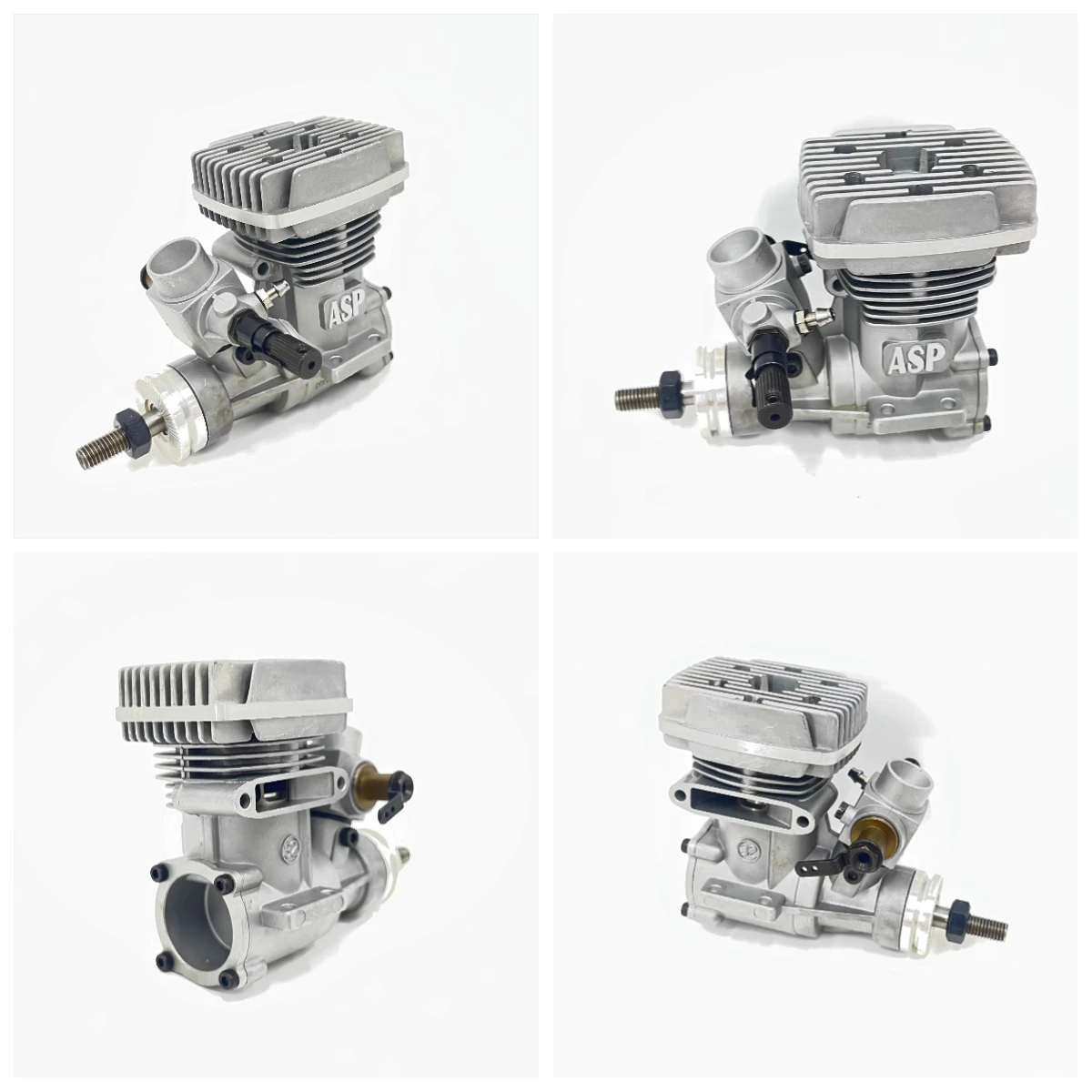 ASP 32HR 32-Class Scale Nitro Engine Drop-In Replacement for OS 32SX-H 30 Size Glow Powered RC Model