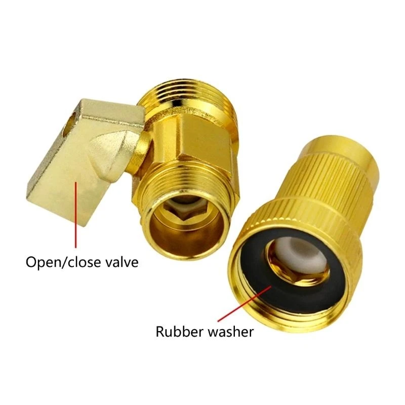  Portable Sphere Valves Quick Connects Valves for Power Washer Hose Applications