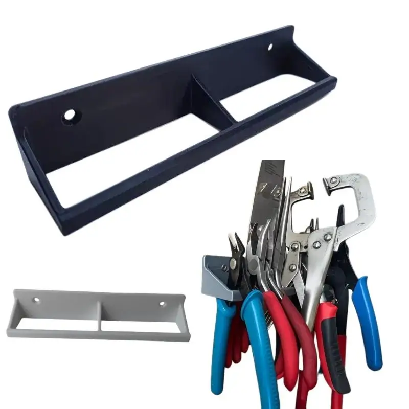 1Pcs Sturdy Plastic Wall-Mounted Organizer Heavy-Duty Scratch Resistant Storage Holder for Garage Yard Tool Storage