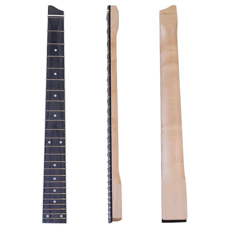 

Hooqu Headless Neck 24 Products, Plus Maple Electric Guitar Handle Matte Guitar DIY Folding Silent Guitar Neck Accessories