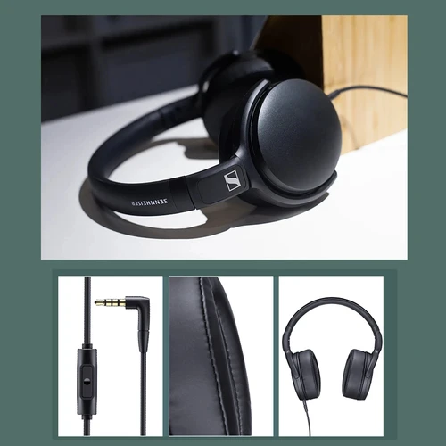 Imagen 2 del producto Auriculares Sennheiser HD400S con Cable y Micrófono, Reducción de Ruido de Bajos, Auriculares Cerrados para Esports y Juegos