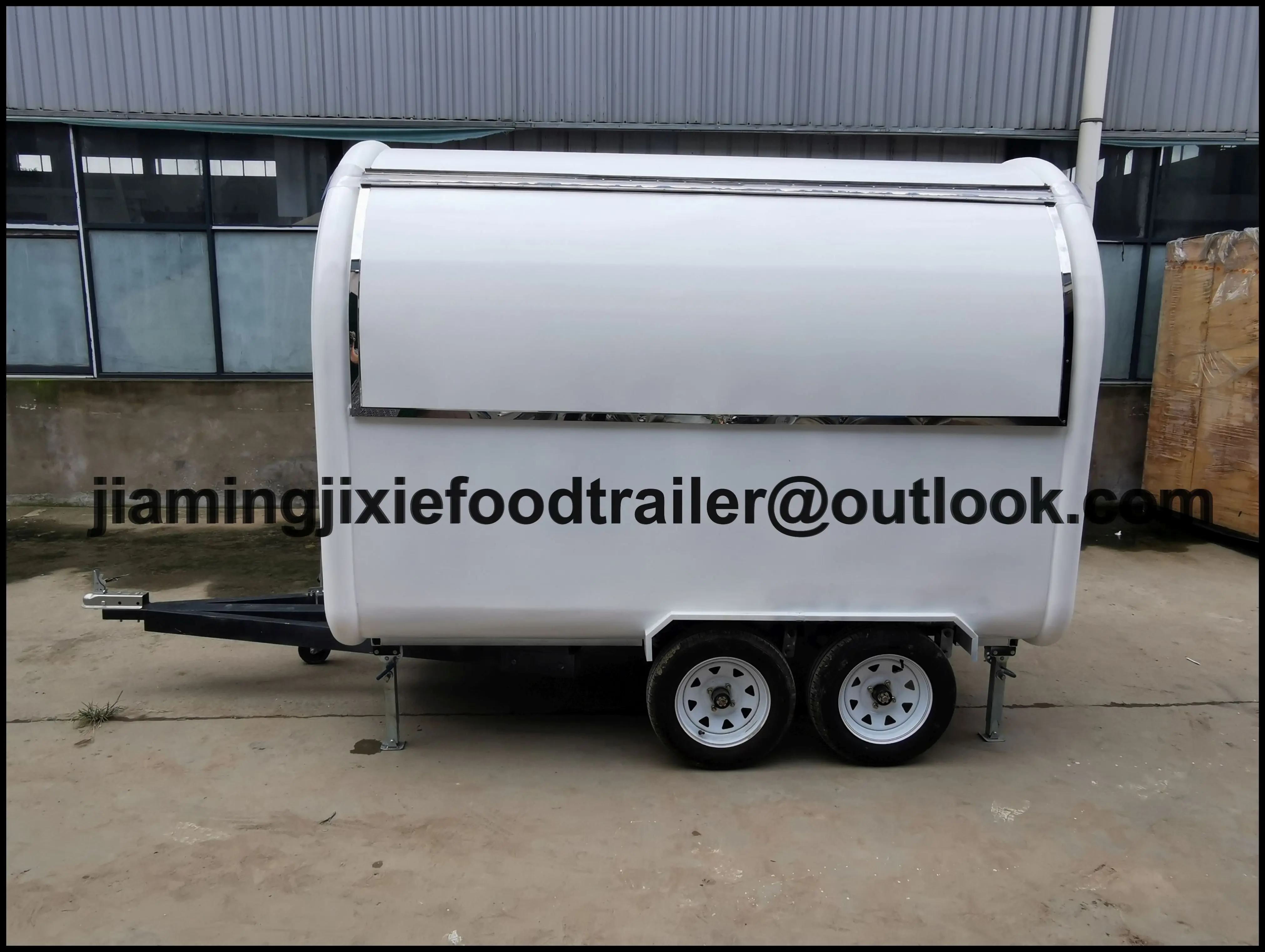 

Europe Most Fashionable Food Trailer Fast Food Truck with COC/CE Shanghai Silang FOOD CART