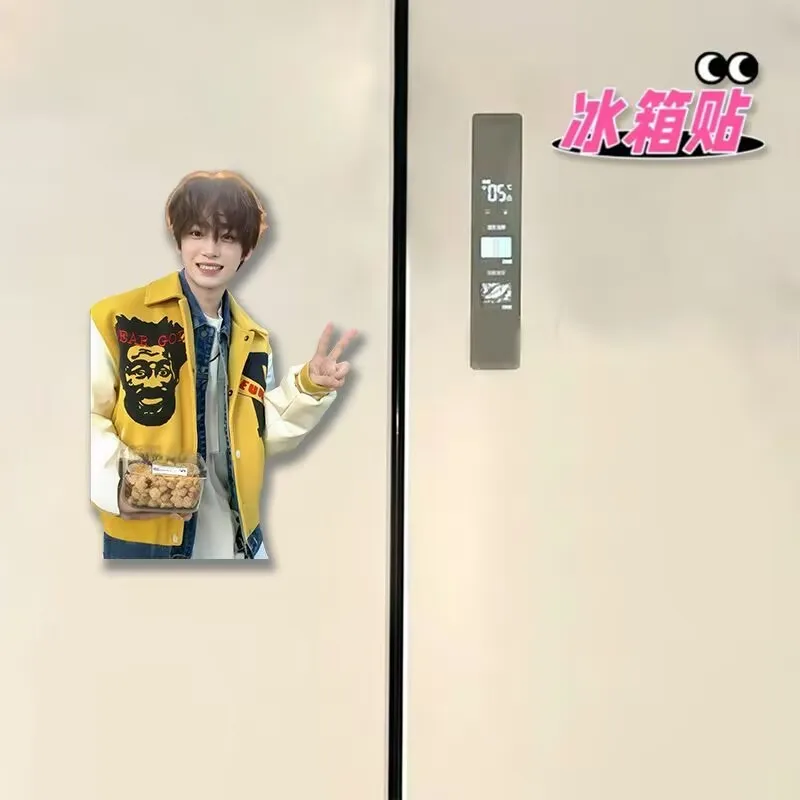 Amore inverso, magneti per frigorifero fantastici con magnete acrilico attorno a Ziyu, regali decorativi per frigorifero piatti e divertenti di fascia alta