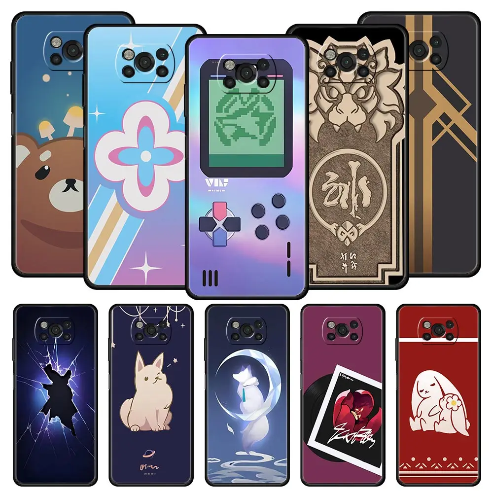 

Honkai Star Rail Game Same Style Phone Case For For Xiaomi Poco X6 X5 Pro X4 X3 NFC F5 Pro F4 F3 GT M5 M4 Pro 5G M3 C51 Cover