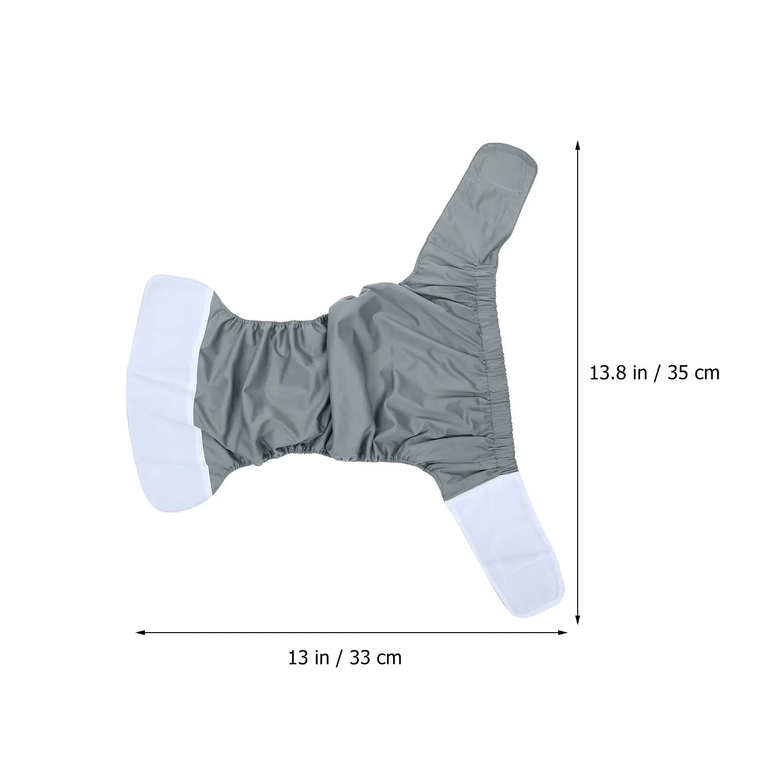 1 stuks waterdichte verstelbare stoffen luier zacht ademend absorberende incontinentievoering voor volwassenen ouderen stoelen