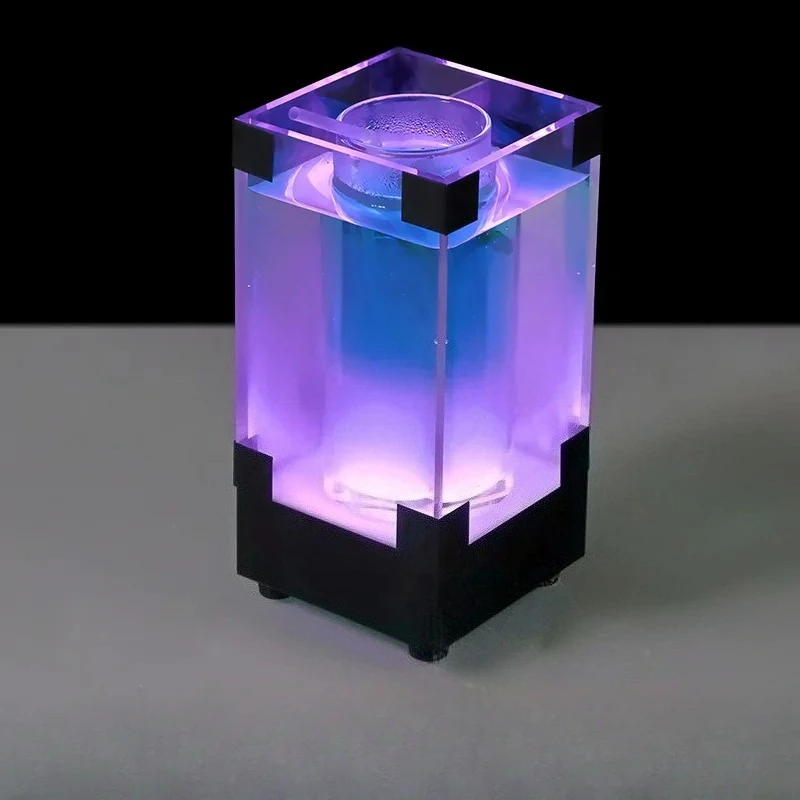 マルチカラーアクリルLEDライトアップバーカップスタンド（カクテルグラス、KTVパーティーデコレーション用）