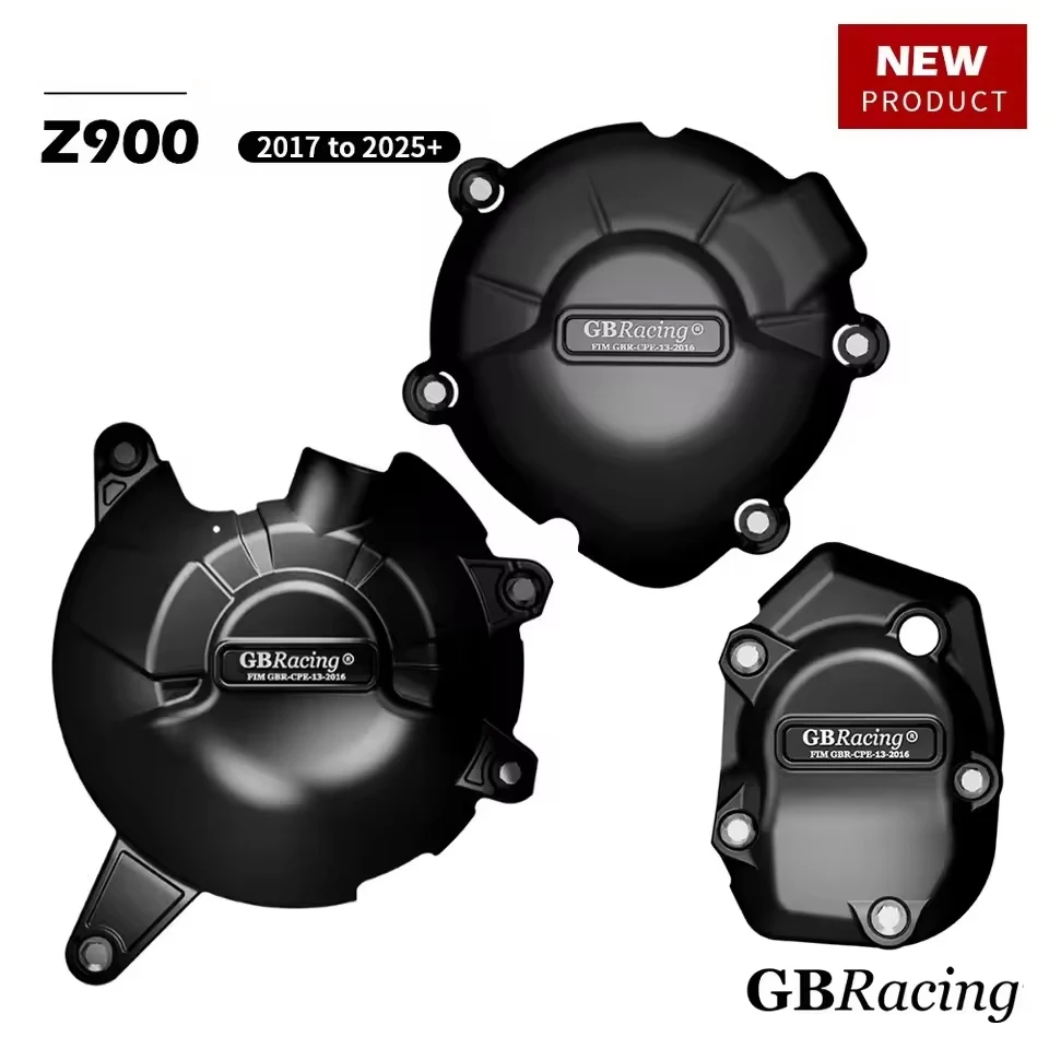 

GBRacing Motorcycle Engine Protect Cover For Z900 (2017-2025) – Body & Frame Guard with Clutch Pulse Protection