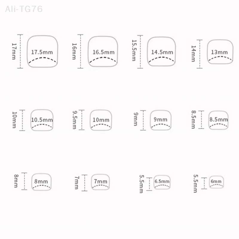 24 stücke Aurora Einfarbig Gefälschte Zehennagel Mädchen Dame Volle Abdeckung Tragbare Drücken Auf Zehennagel Süße Koreanische Künstliche Zehennägel