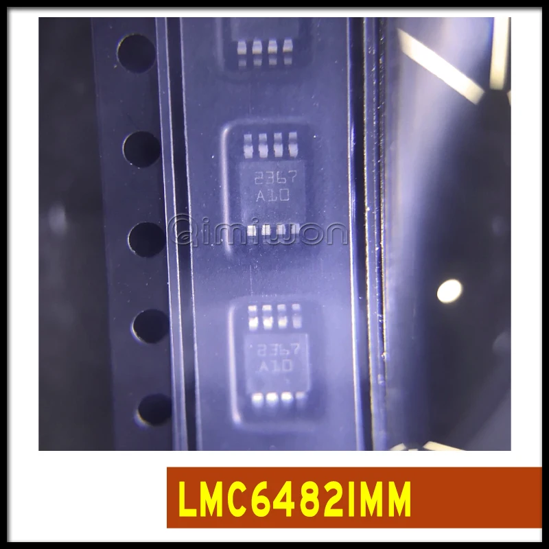 IN STOCK 10PCS/LOT LMC6482IMM LMC6482IMMX LMC6482IMMX/NOPB A10 MSOP-8