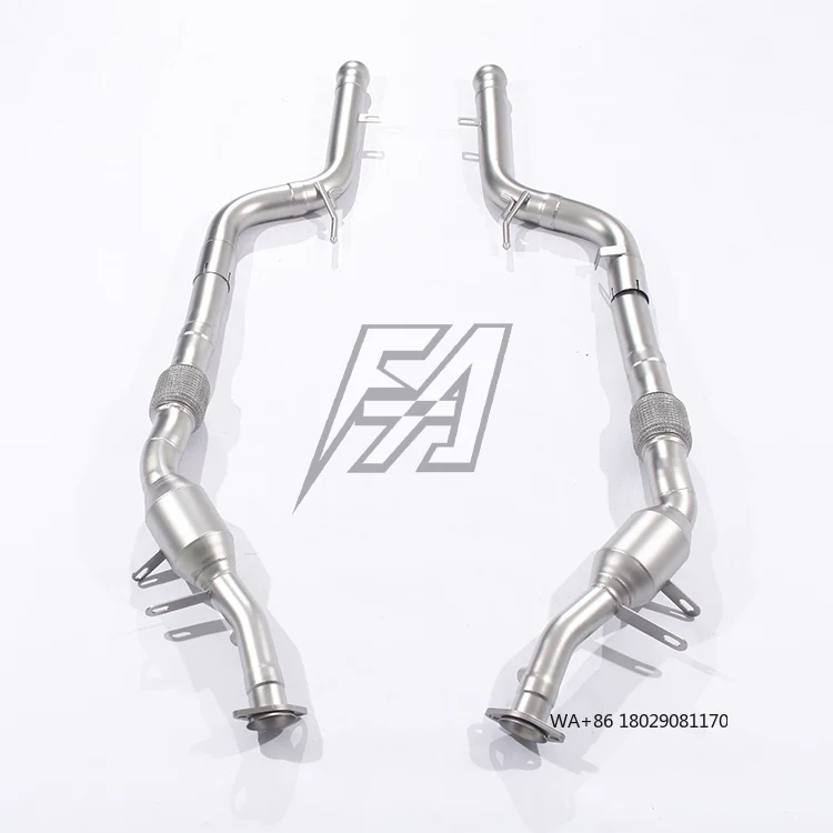 

Высокопроизводительная выхлопная система с электроклапаном (передняя, средняя и задняя части) для S500L W222 4.7T 2014 года