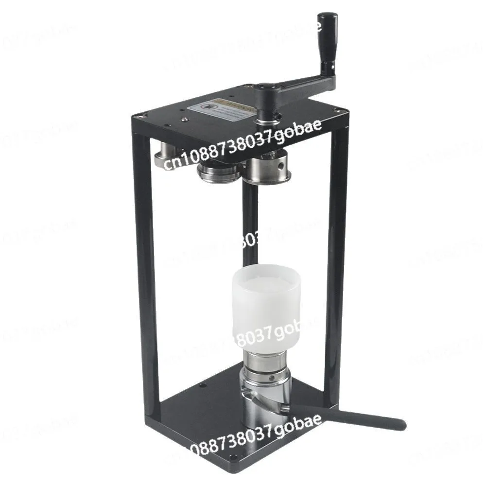 Máquina Manual de sellado de latas, máquina de sellado de latas, máquina taponadora de botellas de PET para bebidas de té de la leche tipo basculante