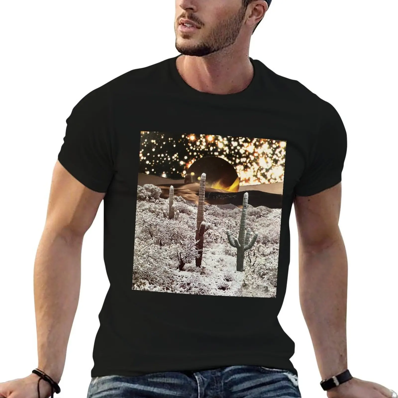 

Desert Trees T-Shirt man graphic t shirt man t shirt luxury cotton t shirt pack T-Shirt