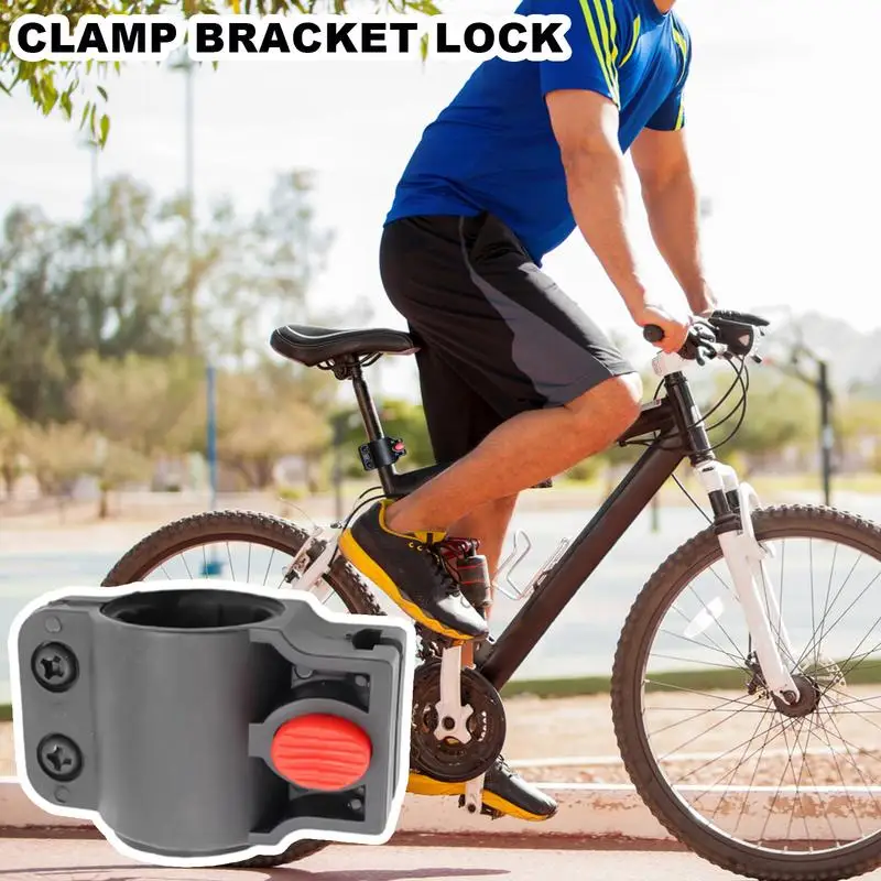 Bicycle Lock Bracket Circular Type U Lock Bike Accessories Fixed Frame Mount Bracket Cycling Parts MTBs Accessories Parts