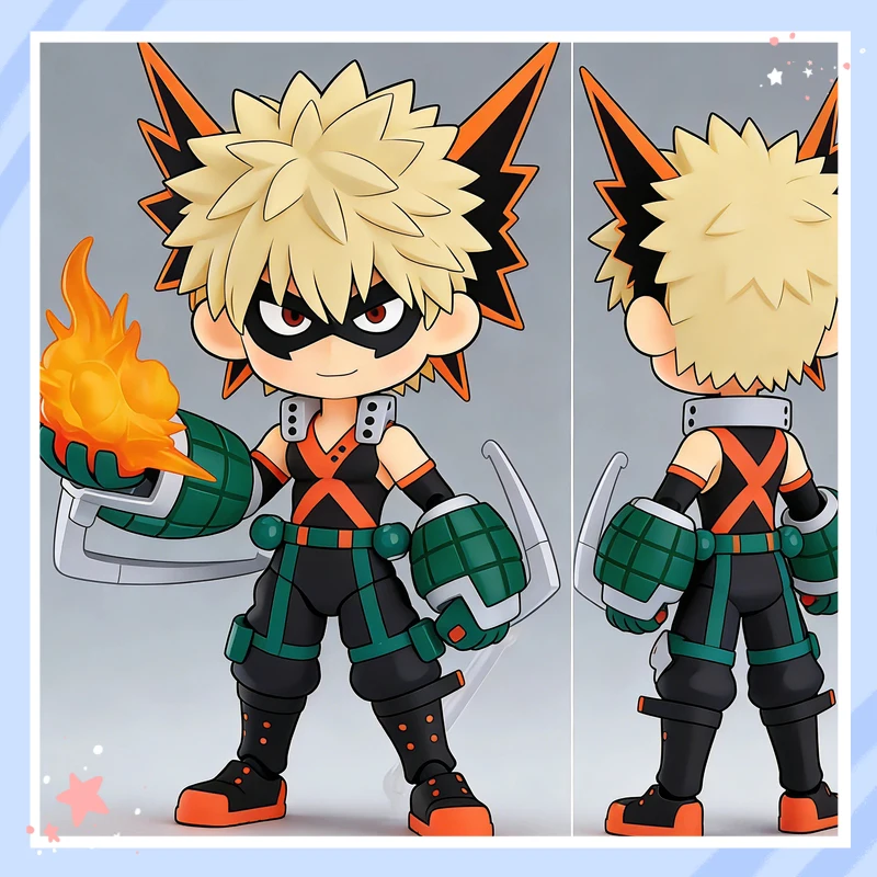 

Фигурка Figma My Hero Academia: Кацуки Бакуго, подвижная коллекционная модель, статуэтка для любителей аниме