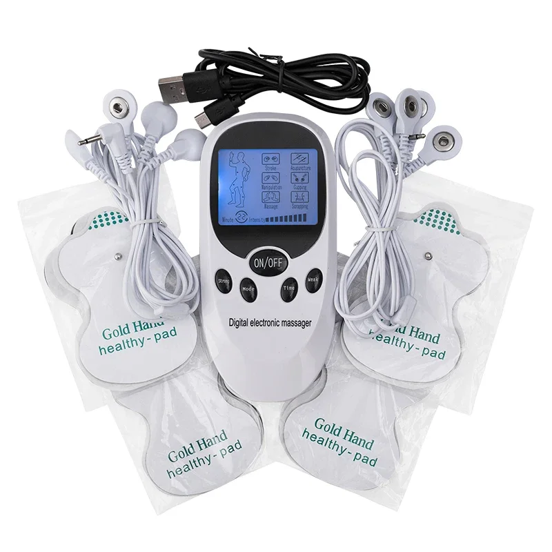 

Electric Muscle Massager Muscle Stimulator 6 Modes Tens Unit Machine Meridian Physiotherapy Pulse Prostate Body Massager