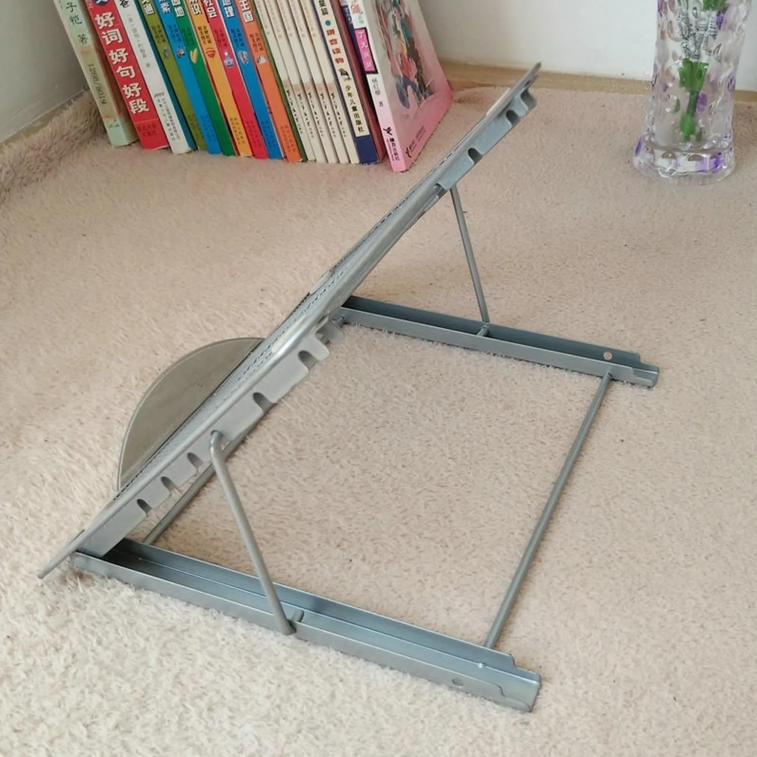 Portable Collapsible Laptop Cooling Bracket Adjustable Non Slip Stand Holder for iPad MacBook Notebook Computer Tablet