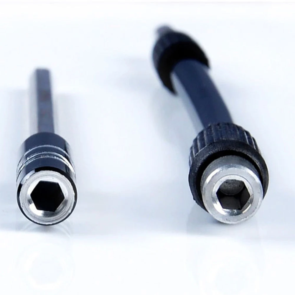 Imagem -03 - Barra de Extensão Estendida Flexível Bendable Suporte de Bit de Chave de Fenda Eixo Magnético mm Hex Drive Drill Bit Extension Rod