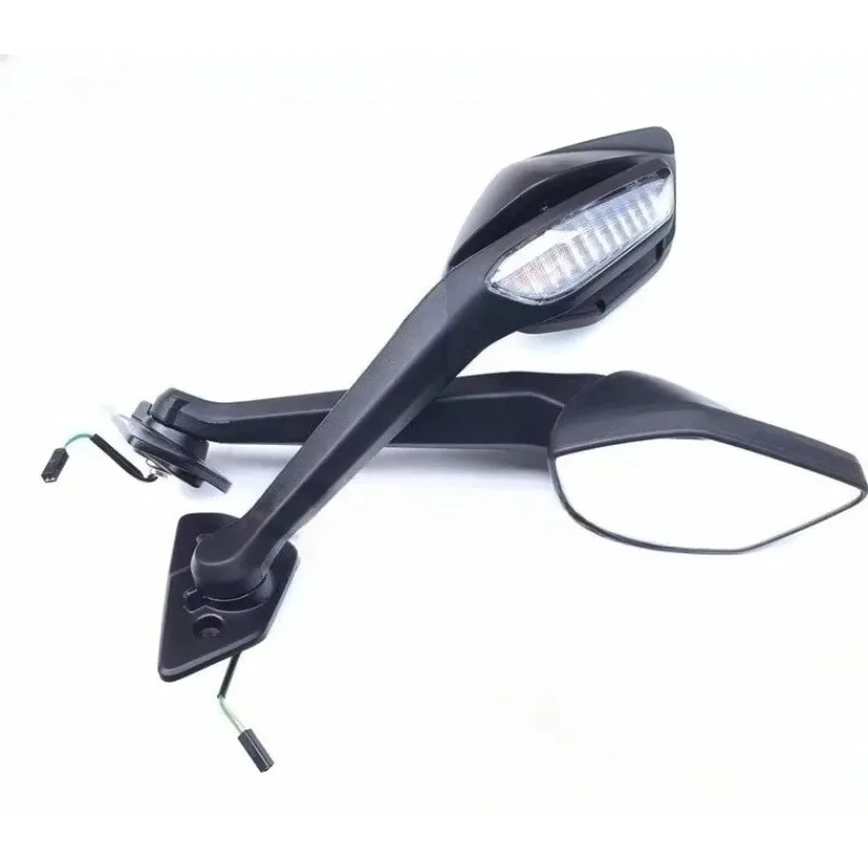 Suitable for motorcycle 675SR F650-10 675SR-R left and right rearview mirror reflectors