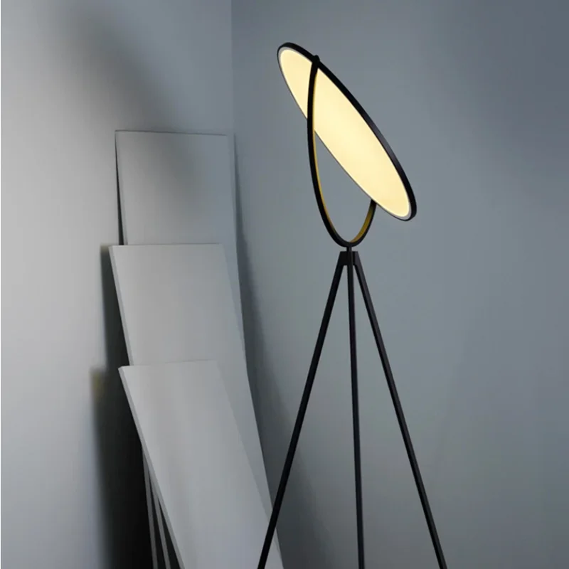 Imagem -06 - Nórdico Minimalista Led Floor Lamp Designer Italiano Sala de Estar Estudo Cabeceira Home Decorações Post Criativo Canto Moderno