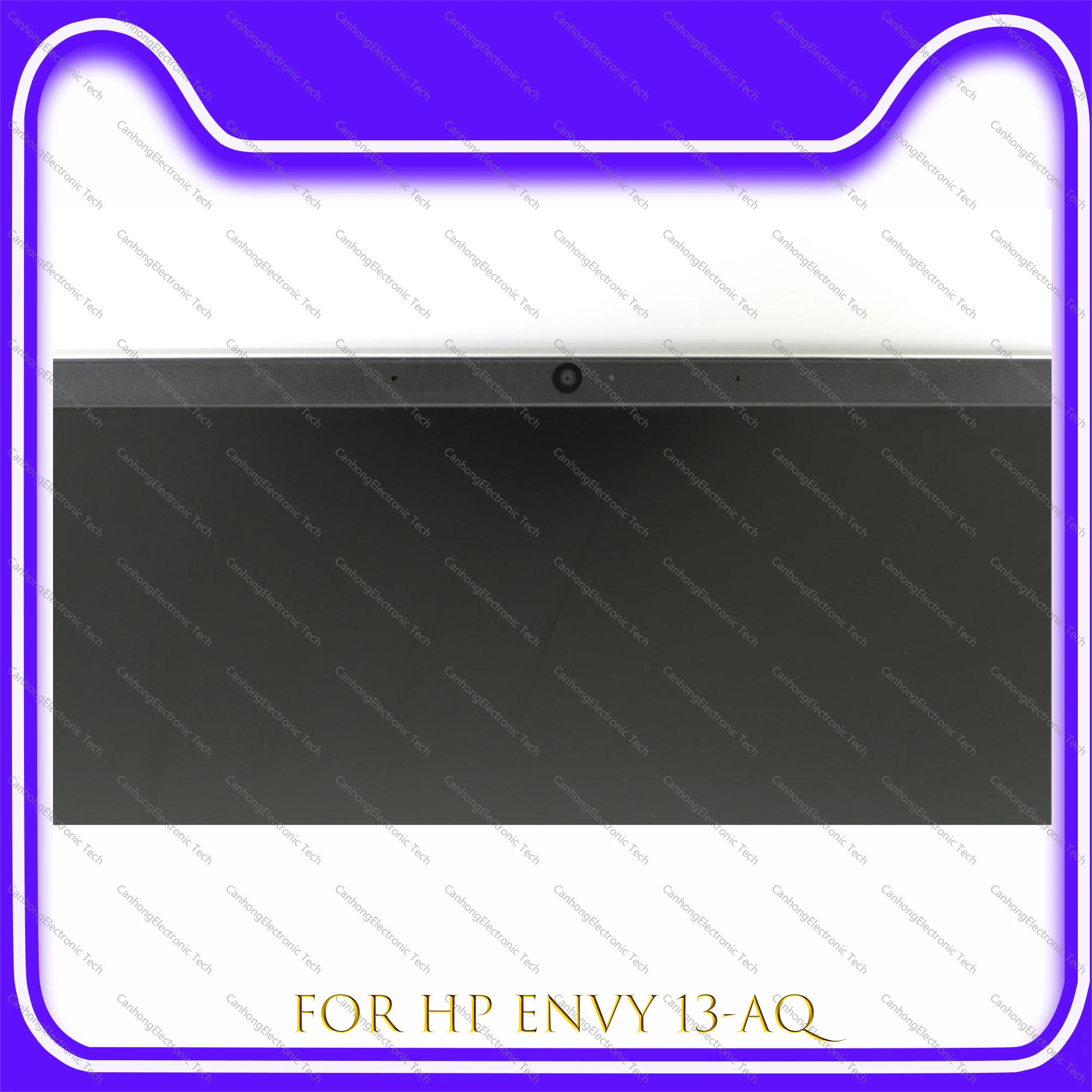 Imagem -05 - para hp Envy 13-aq 13 Aq0005tx 13-aq0010ur 13-aq0007nw Lcd Touch Screen Digitalizador Montagem Completa com Dobradiças Tpn-w144 13.3