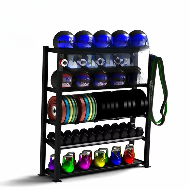 Gym multi-shelf hot sale 4-story gym storage