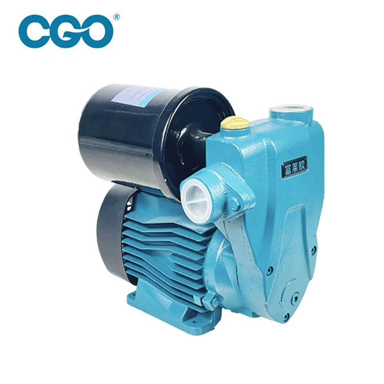 1HP 0.75kw 50m Max Head Smart Silent Portable High Pressure Fully Automatic Intelligent Self Priming Water Booster Pump Home Use