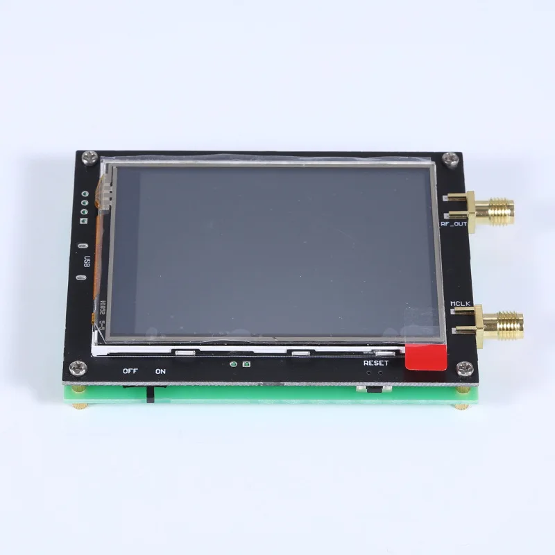 

Ультраширокополосный генератор радиочастотных сигналов 23,5 МГц-6 ГГц | Модуль MAX2870 с высокостабильным сенсорным ЖК-экраном