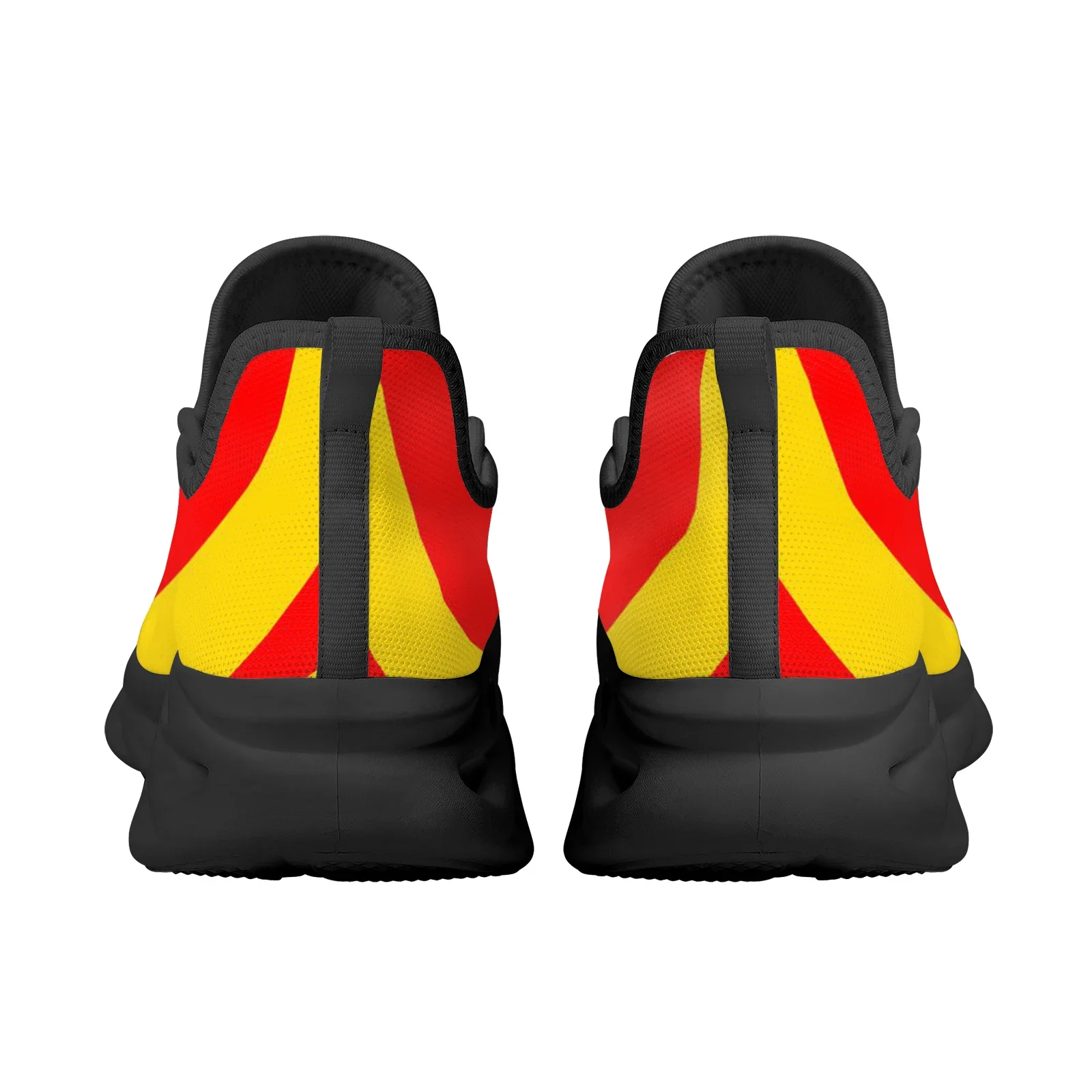 Albania New National Emblem Printing Flag Design Breathable Knitting Thread Platform Shoes Blade Shoes Sneaksers