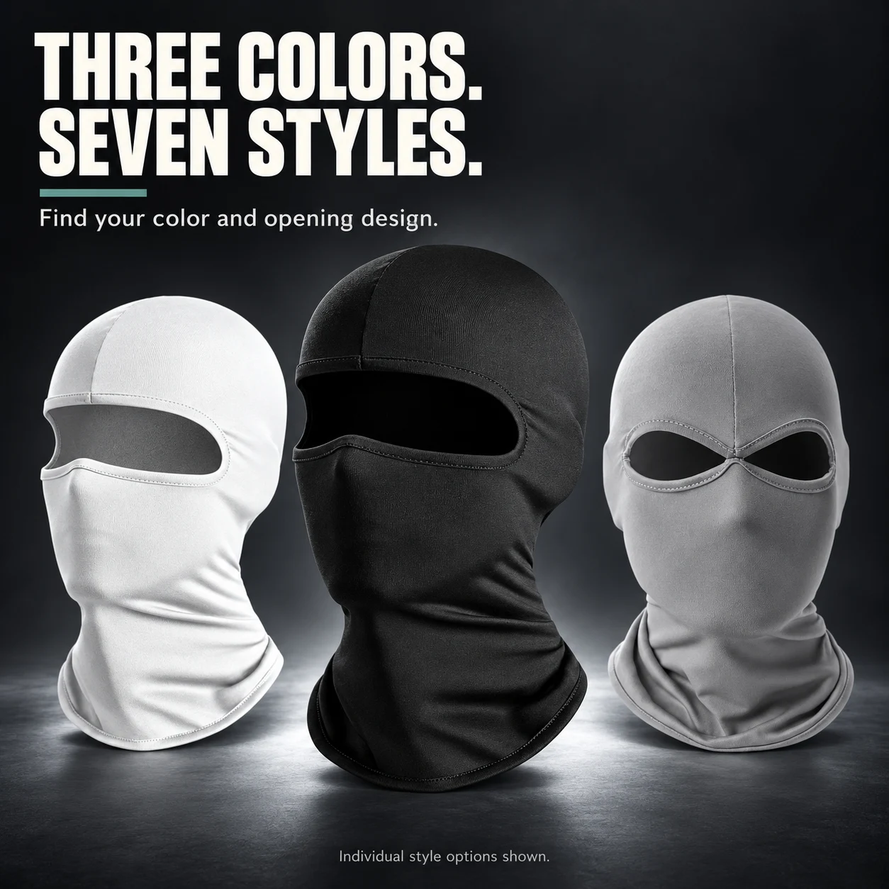 Unisex-Vollgesichtsmaske aus Spandex, Halloween-Maske, Kostüm, Charakter, dunkles Cosplay, Maskenball, Party, sozialer Angstzustand, Privatsphäre, Schutz – Detail 3
