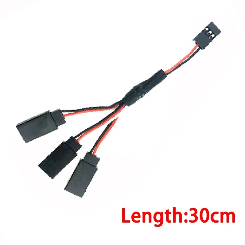 1PCS 15/30/50cm RC Servo Verlängerung Kabel 1to1 1to2 1to3 1to4 für Futaba JR Männlich zu Weiblich RC Modell