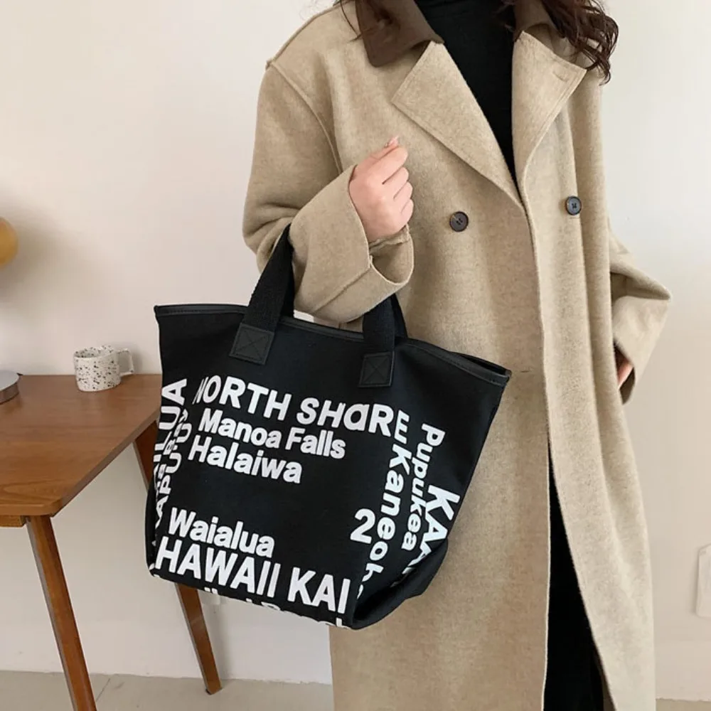 Trendy Shoulder Bag Hot Sale Casual Retro Canvas Bag Large Capacity Beach Bag Sexy