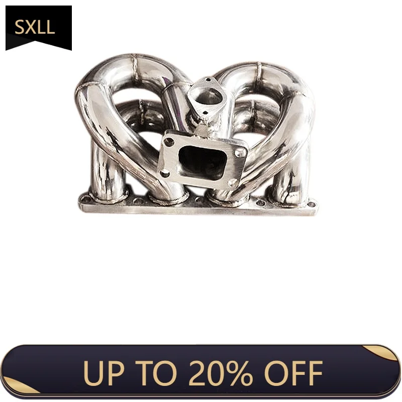 SXLL CRX Del Sol D15 D16 SOHC VTEC مجموعة عادم 38 مم #1