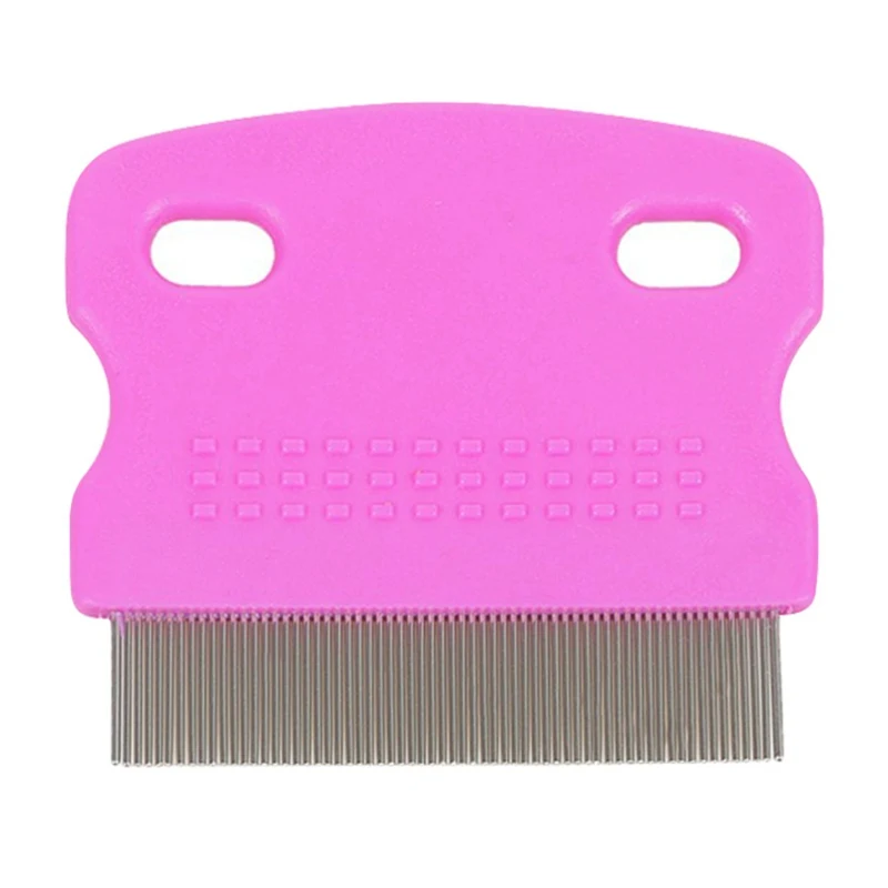 1/2PCS Flea Comb For Cat Dog Pet Stainless Steel Comfort Flea Hair Grooming Tools Pet Cat Dog Comb Removal Flea And Lice Brush