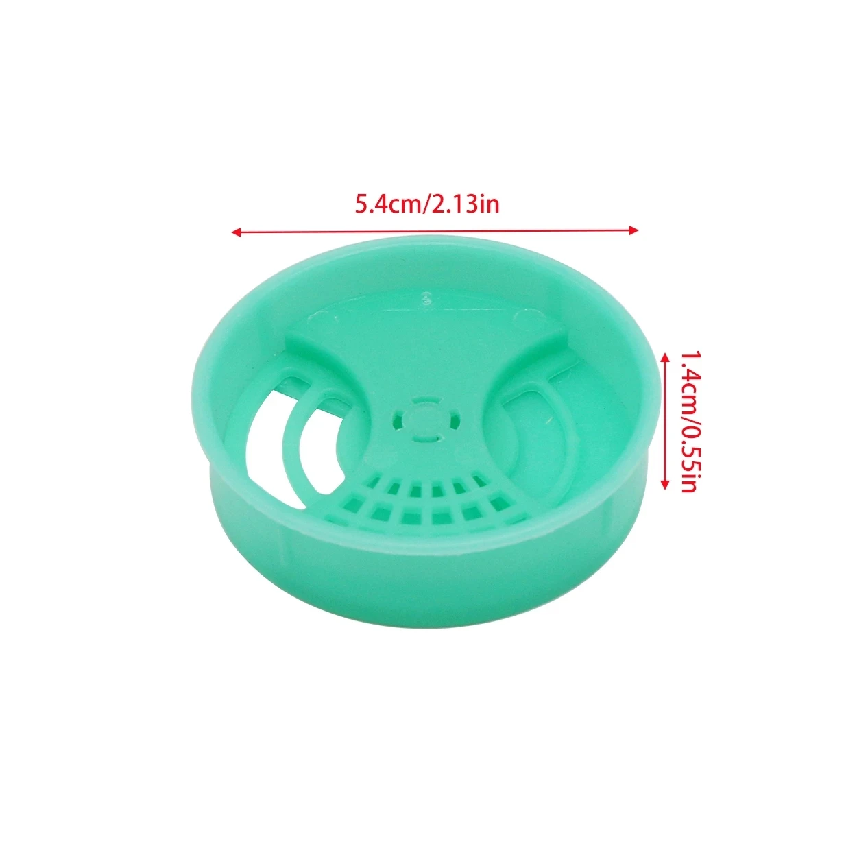 5Pcs Apiculture Plastic Disc Nest Door Honeycomb Vent Hole Round Bee Hive Box Entrance Gate Easy To Install Beekeeper Supplies