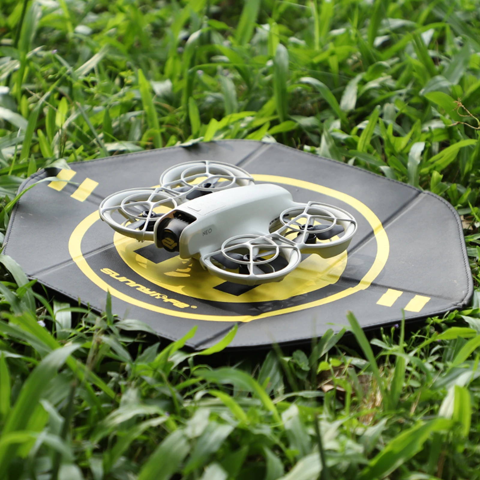 Double Sided Hexagon 35cm Landing Pad Waterproof Foldable Parking Apron For DJI Mavic Mini 2/MIMI3/Air 2S/AVATA FPV Landing Pad